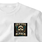 kotekote0109のアルパカ84 ワンポイントTシャツ