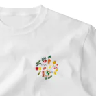 ChieOkamuraのvegetable02 ワンポイントTシャツ