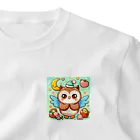 ゆるふわすとあっ♪の幸運を呼ぶフクロウ🦉⭐ One Point T-Shirt