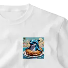 HIROYAN5935のドーナッツ好きのイルカのクーちゃん One Point T-Shirt