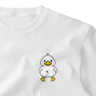 えーしょん【アザラシ・将棋】のアヒル２ ワンポイントTシャツ