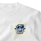 KIglassesのサングラスをかけたハッピーな計算機 One Point T-Shirt