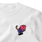 kotomo_eのダンシングねこちゃん ワンポイントTシャツ