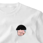 イノウエノイ のface4 ワンポイントTシャツ