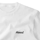 Honest のHonest ロゴ ワンポイントTシャツ