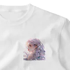 AIアートのお店ですの星と少女 One Point T-Shirt