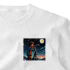 jintan0115の宇宙を夢見る少年 ワンポイントTシャツ