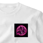 BABYLON  Channel　aiの骸骨　　シャンパン　蛍光色 ワンポイントTシャツ