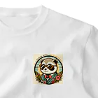 KAWAII SHOPのOSHARE RACCOON One Point T-Shirt