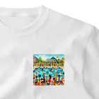 sallysanaのプールびらき ワンポイントTシャツ