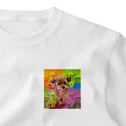 ハピモコのプードル&チワワちゃん One Point T-Shirt