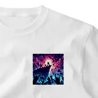 ロックスターのWhisper of the dark ワンポイントTシャツ