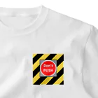 ROUTE☆ONEのDon't PUSH ワンポイントTシャツ