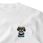 Artify ThreadsのSmarty Dog スマーティドッグ ワンポイントTシャツ