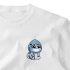 きぐるみあにまるず！の泣き虫きぐるみネコ ワンポイントTシャツ