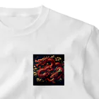 BabylonChannel 🎨 ✝️ ❤️‍🔥の赤　紅　龍 ワンポイントTシャツ