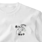 MyOOyMの夏バテ注意！水分補給だにゃ！！ ワンポイントTシャツ