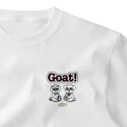 ぽんちぇのお店のルルララGoat! ワンポイントTシャツ