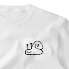 our Snailsのでんでんむし ワンポイントTシャツ