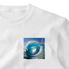 raimu-の癒しの波 ワンポイントTシャツ