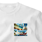 130SaitohのBEACH ワンポイントTシャツ