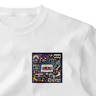 keyworks_shopの昭和レトロ80年代カセット ワンポイントTシャツ