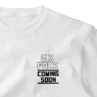 おもしろいTシャツ屋さんのSIX PACK COMING SOON シックスパックカミングスーン ワンポイントTシャツ