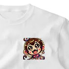 Makisuのさる吉 ワンポイントTシャツ