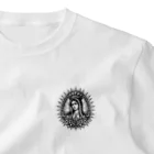 LAUNDERINGのemperor's mother ワンポイントTシャツ