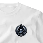 psychedelic mountainのshiva  One Point T-Shirt