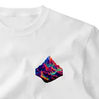 psychedelic mountainのpsychedelic mountain One Point T-Shirt