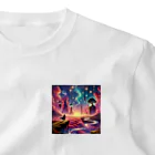 KIglassesのJourney Beyond the Horizon - 無限の旅路 ワンポイントTシャツ