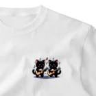 チェリモヤのねこコーラス 11 One Point T-Shirt