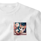 rinngの目が可愛い猫グッズ ワンポイントTシャツ