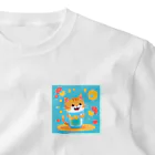 はなにゃんのおうちのおいしソーダ！ ワンポイントTシャツ