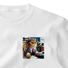 ハッピーハッピープラザ！のタイピングキャット ワンポイントTシャツ