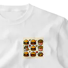 南国のハンバーガー ワンポイントTシャツ