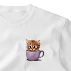 G-EICHISのマグカップ子猫2 ワンポイントTシャツ