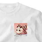 あるてごのかわいいシマエナガのキャラクターグッズです ワンポイントTシャツ