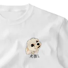 asta_kurokenの犬推し011 ワンポイントTシャツ