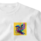 ultraha-のカラフルな鳥 ワンポイントTシャツ