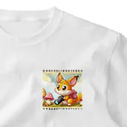 Wanderpaws-Tailsのきつねの冒険 One Point T-Shirt