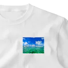 mizuphoto galleryのLife is short, so laugh heartily, love deeply. One Point T-Shirt