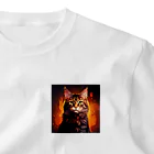 Akiraの猫 ワンポイントTシャツ