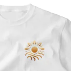 The MoonのThe Moon　太陽ロゴ One Point T-Shirt