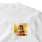 キングのカラフルケーキ One Point T-Shirt