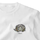 ZenCの【FIKA 北欧 ハリネズミ】2 One Point T-Shirt