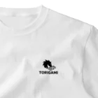 TORIGAMIのTORIGAMI（黒文字） One Point T-Shirt