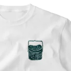 NIKORASU GOのアウトドア・キャンプデザイン「飯盒＜文字なし＞」 ワンポイントTシャツ