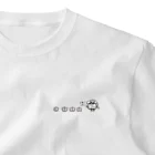 完熟トマト新聞のマスク蟹 One Point T-Shirt